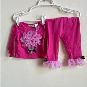 BabiesRUs Fuchsia and Light Pink Kids Matching Set